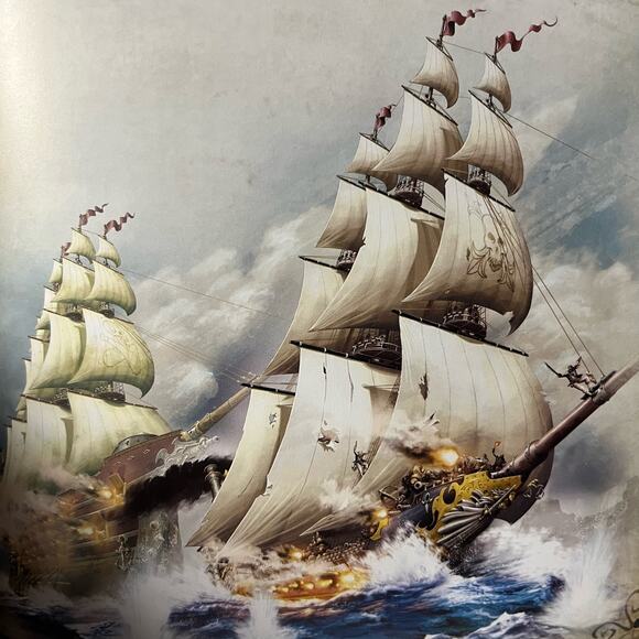 Warmachine Pirates Of The Broken Coast Hardcover Book - Picture 8 of 8